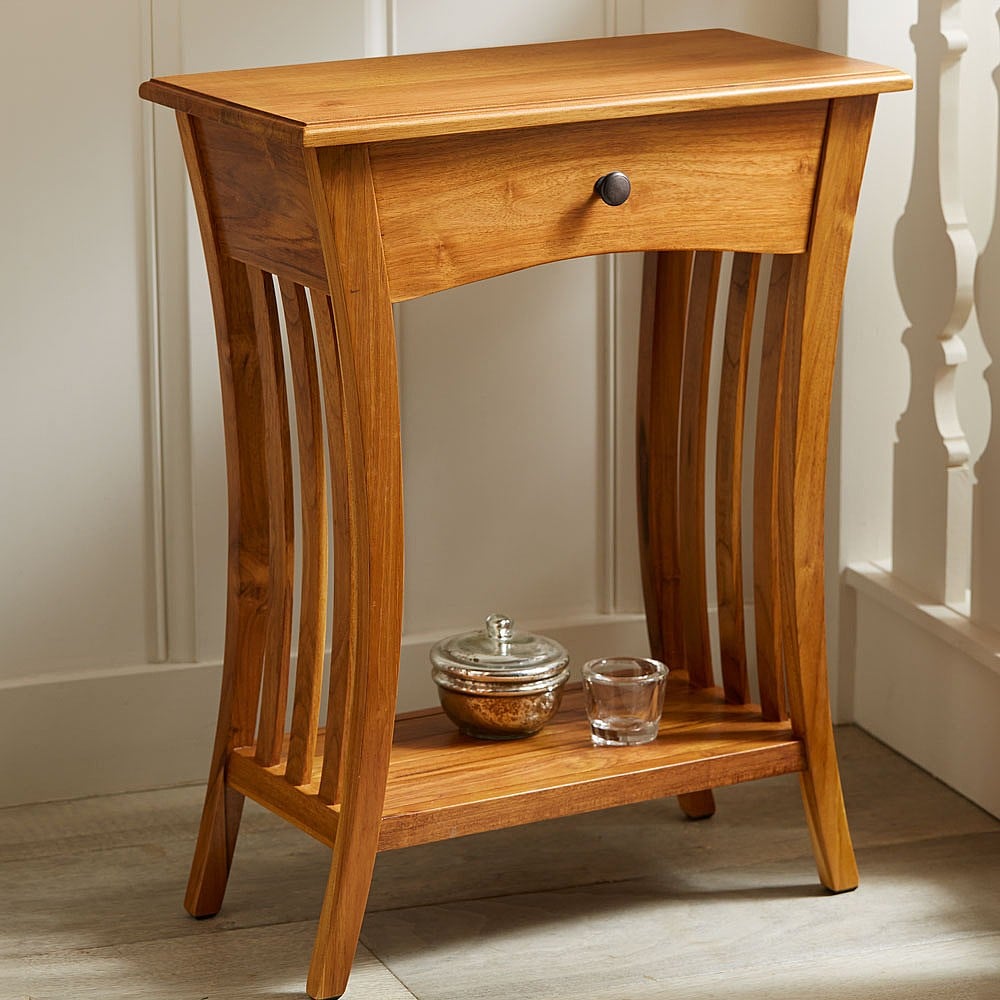 Nouveau Teak Console Table