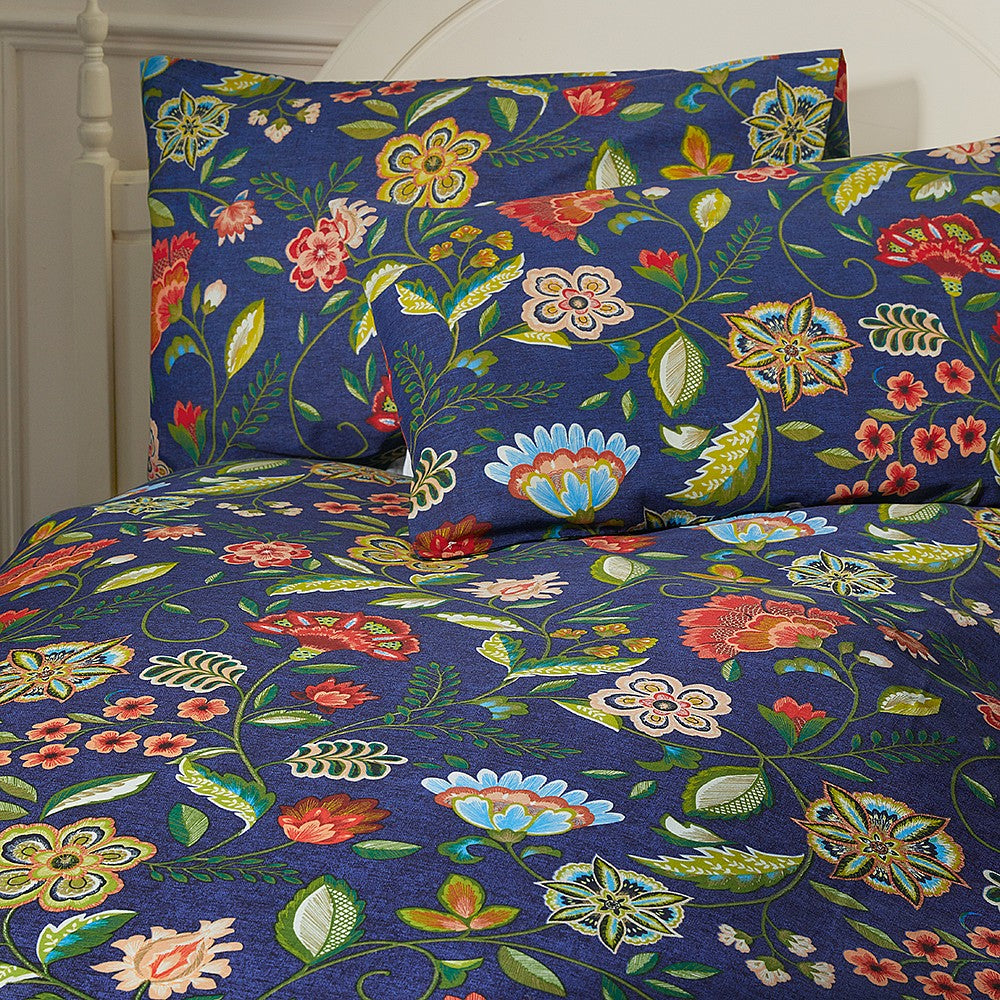 Tudor Blooms Bedding Set Double