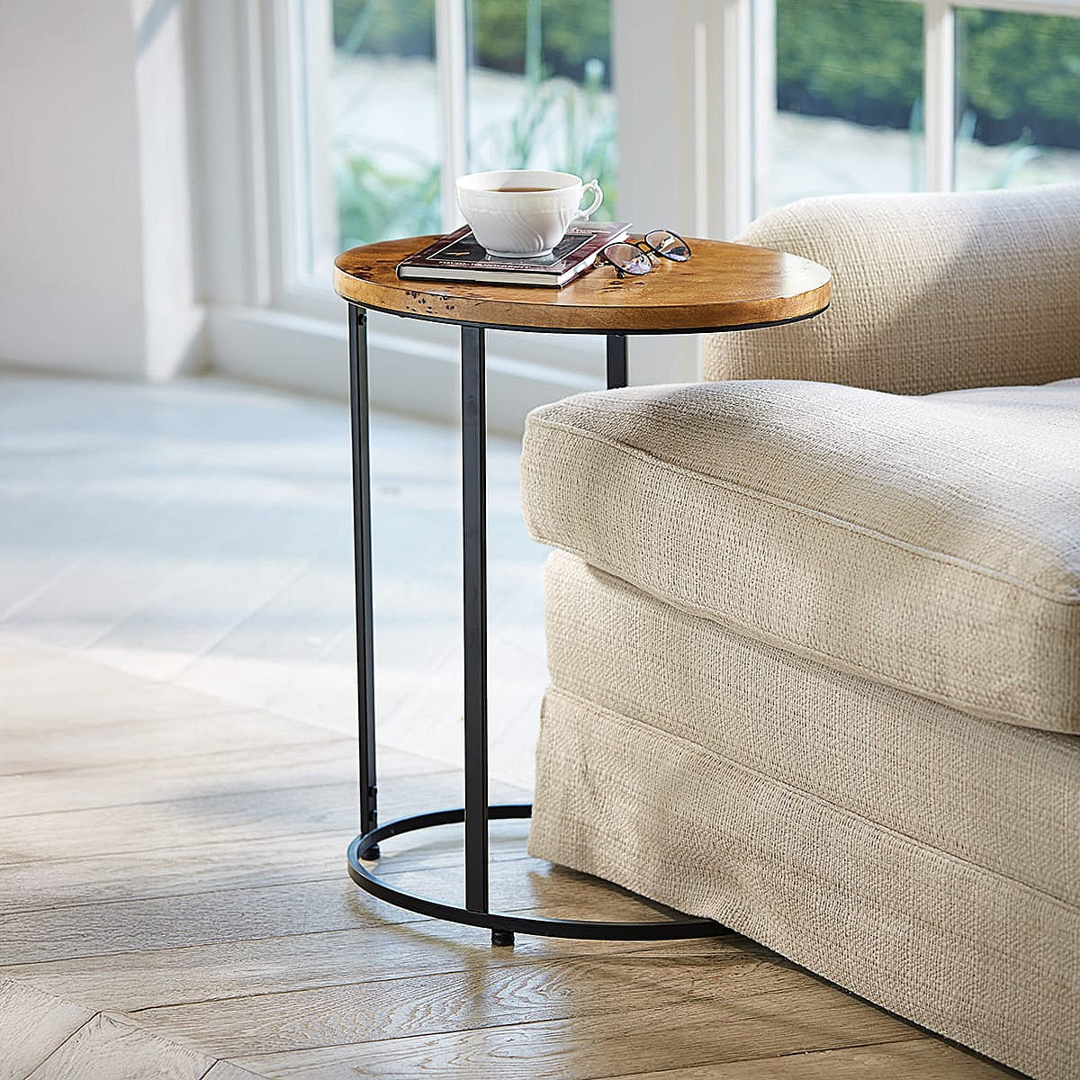 Art Deco Sofa Side Table