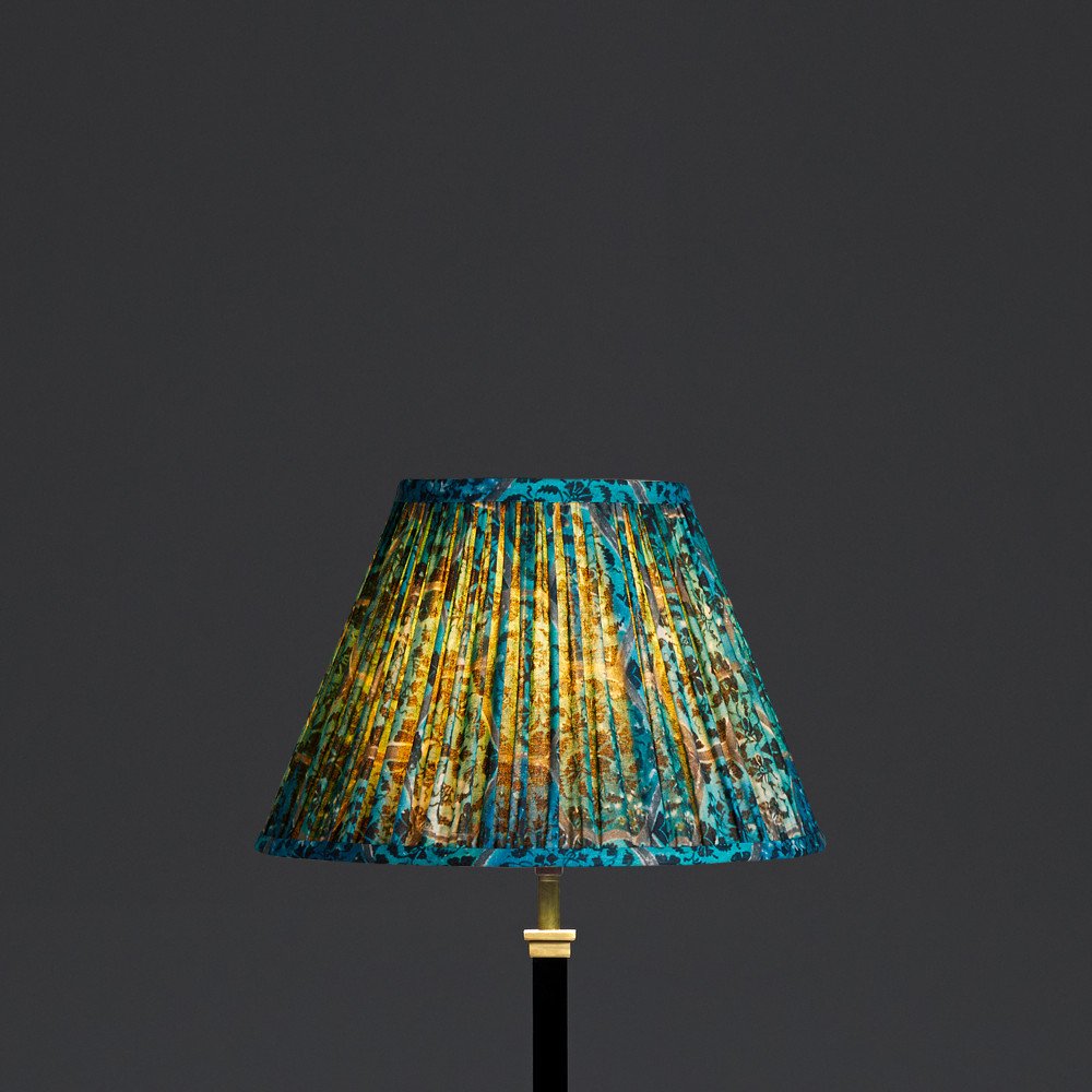 30cm empire shade in Selene printed cotton in aid of The Hands Up Foundation