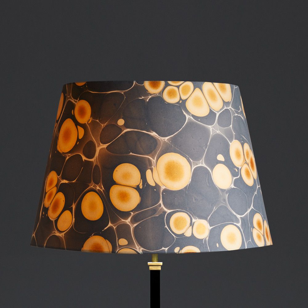 45cm straight empire hand marble paper shade in ombrone