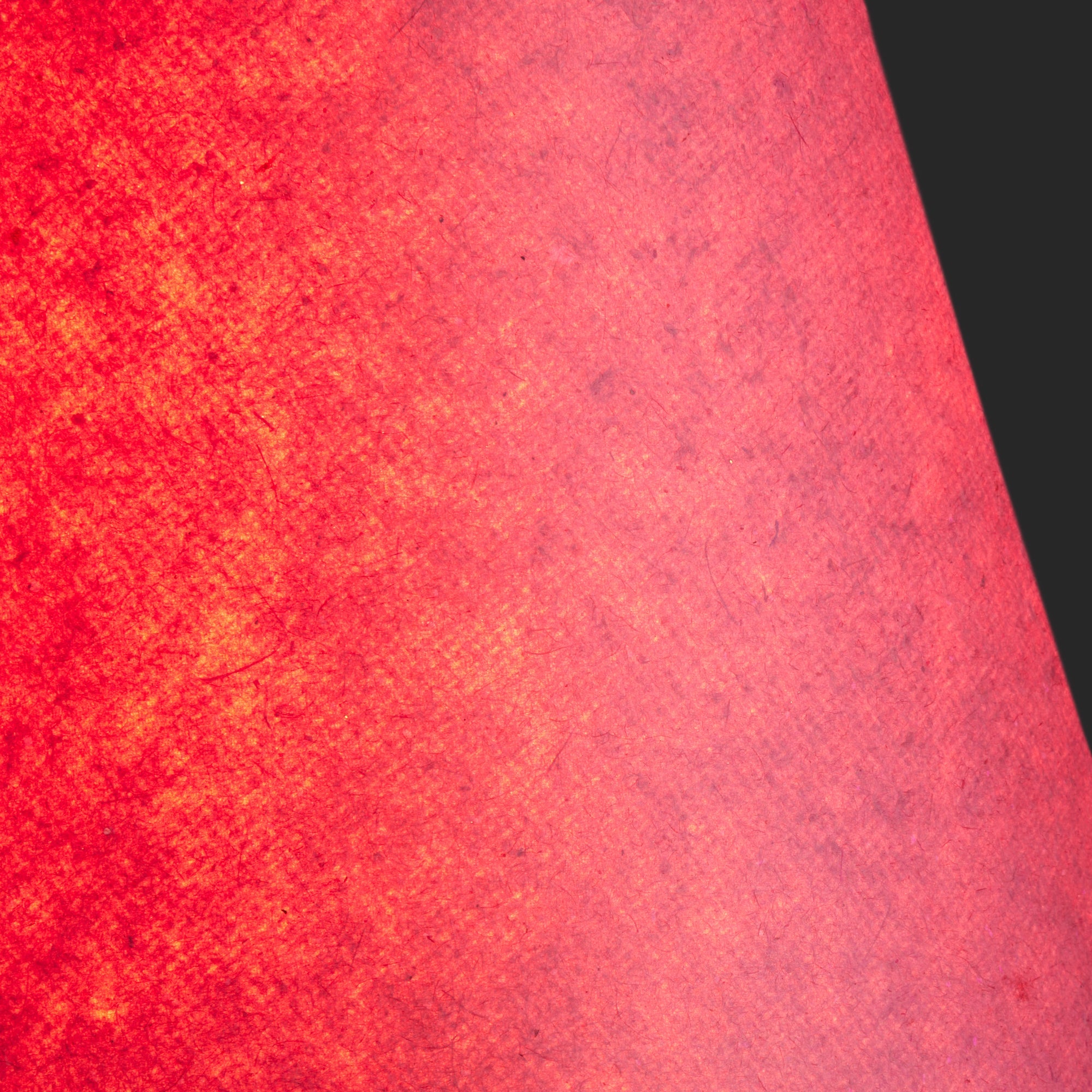 50cm straight empire shade in Hibiscus hand made parchment