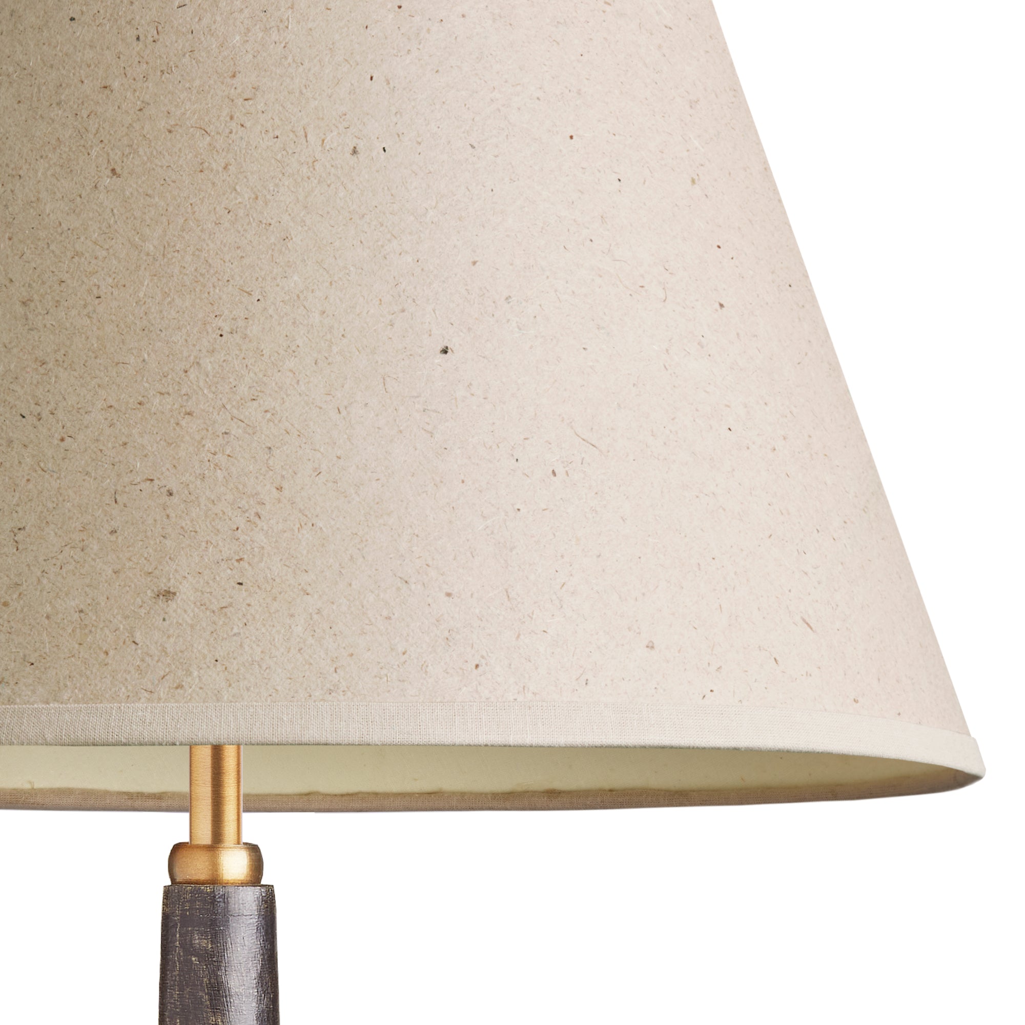 50cm straight empire shade in Parsnip hand made parchment