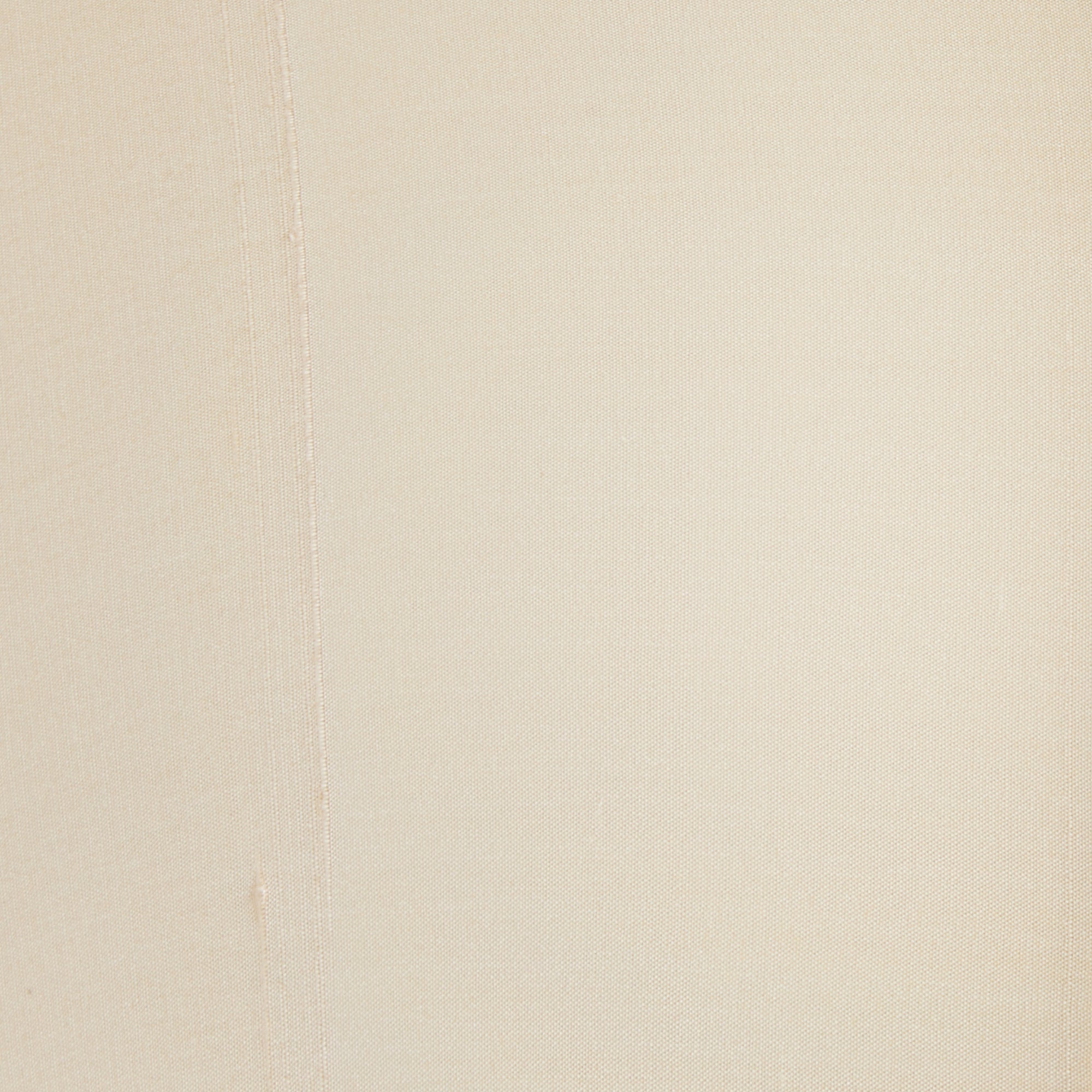 22cm empire clip on lampshade in ivory dupion silk