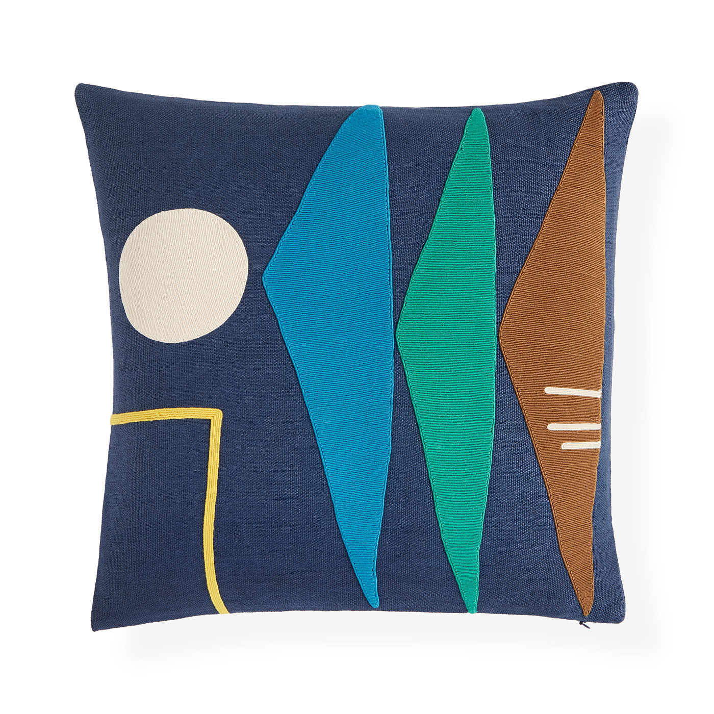 Monterey Triangles Cushion
