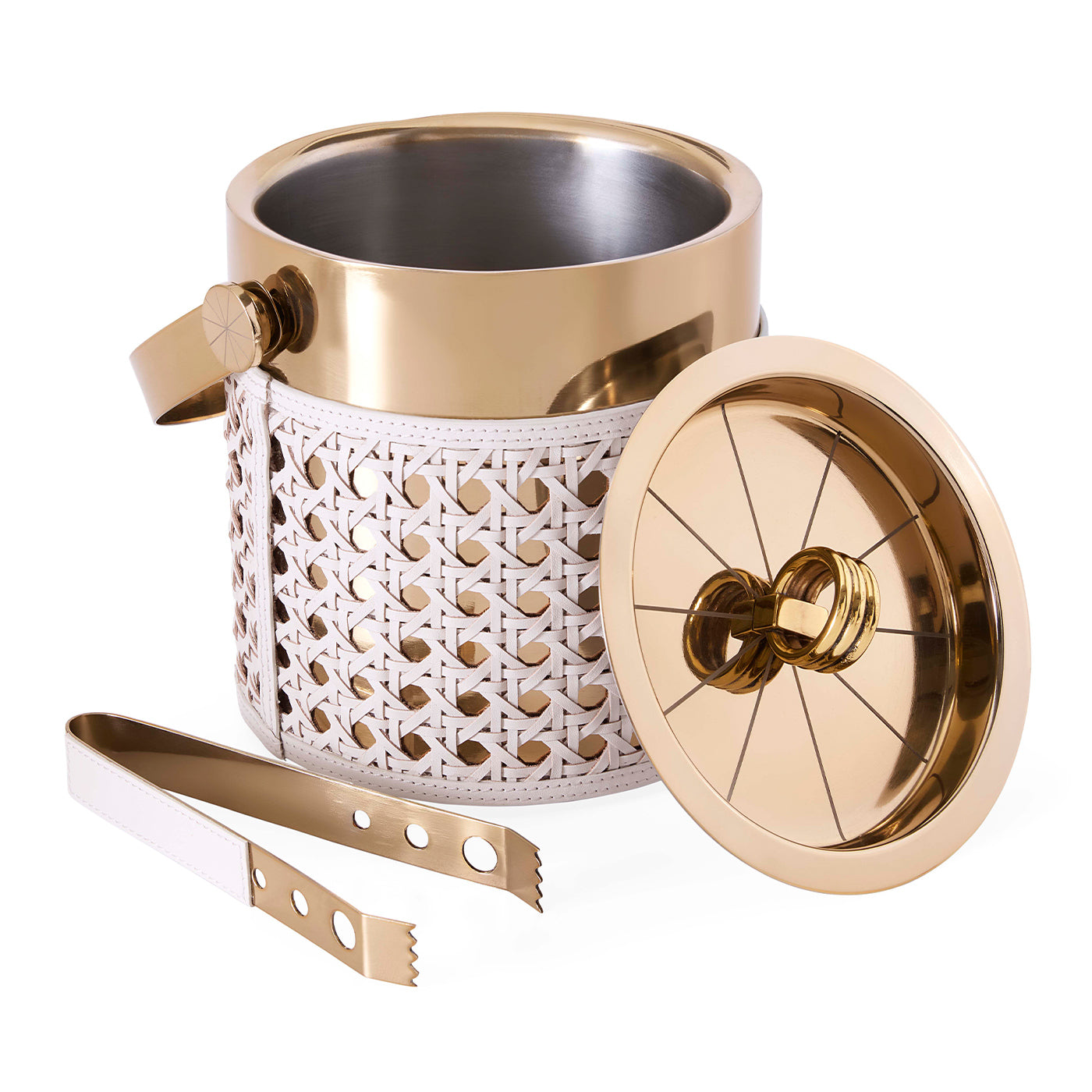 Basketweave Ice Bucket