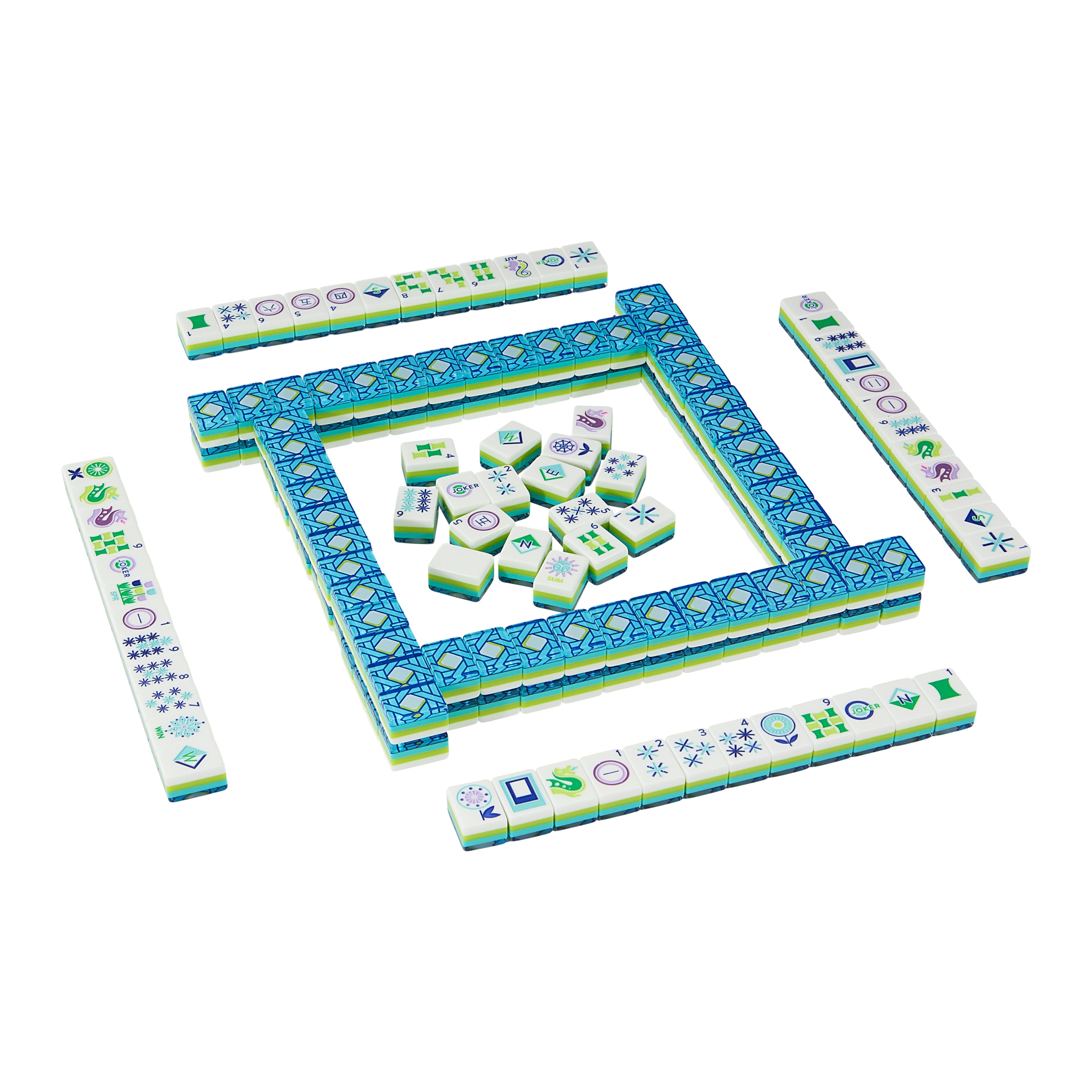 Basketweave Mahjong Set