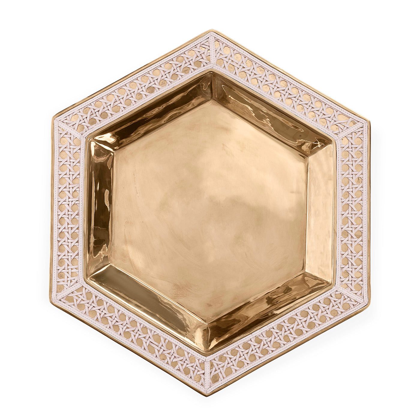 Basketweave Serving Tray