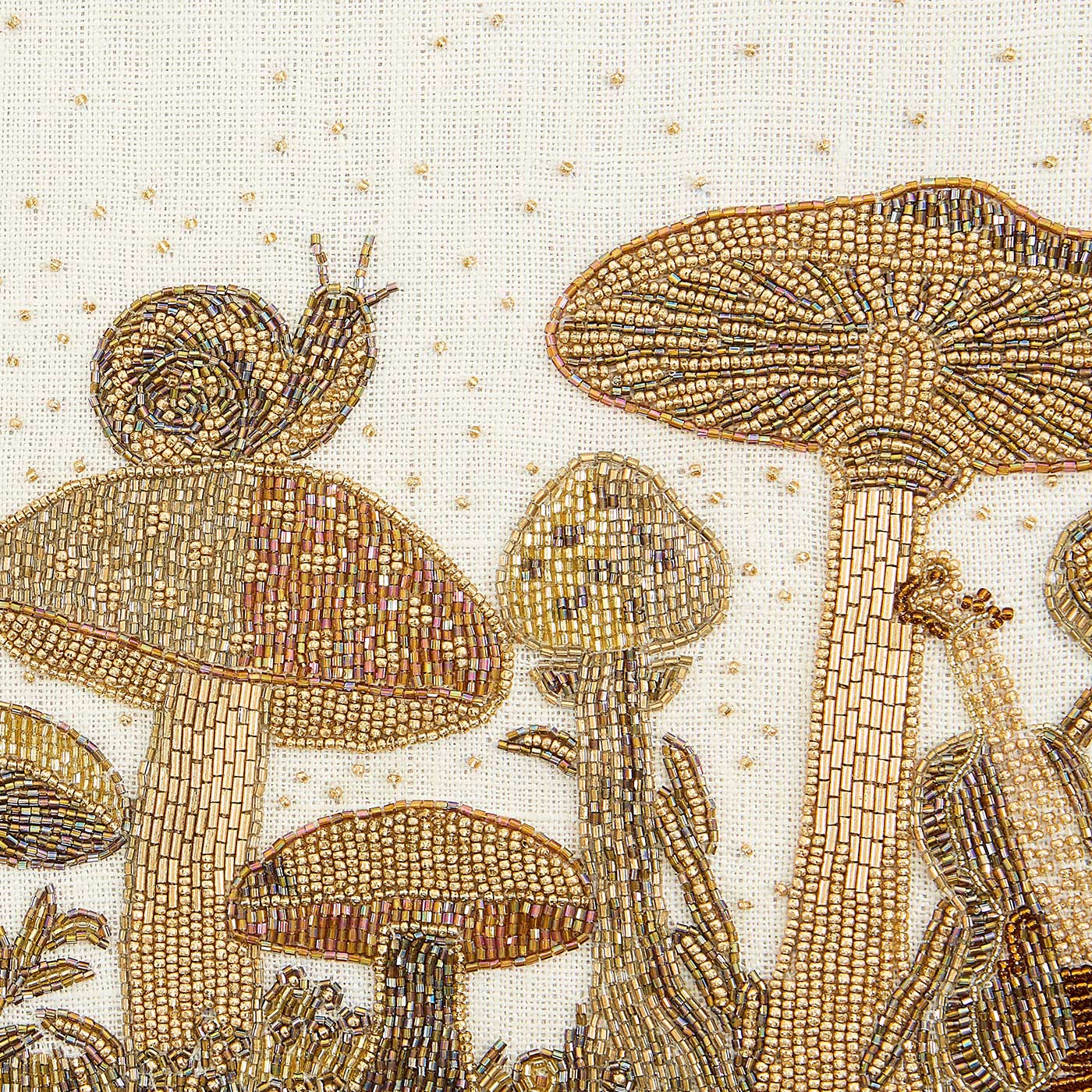 Mushroom Beaded Art