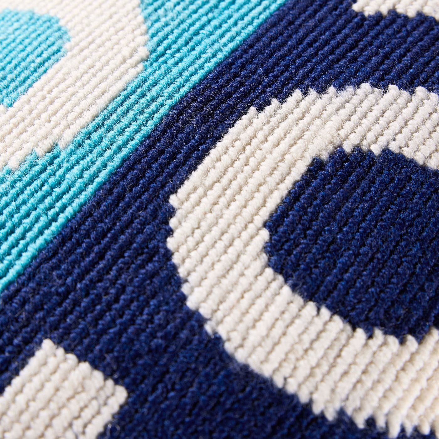 Boy Toy Needlepoint Cushion