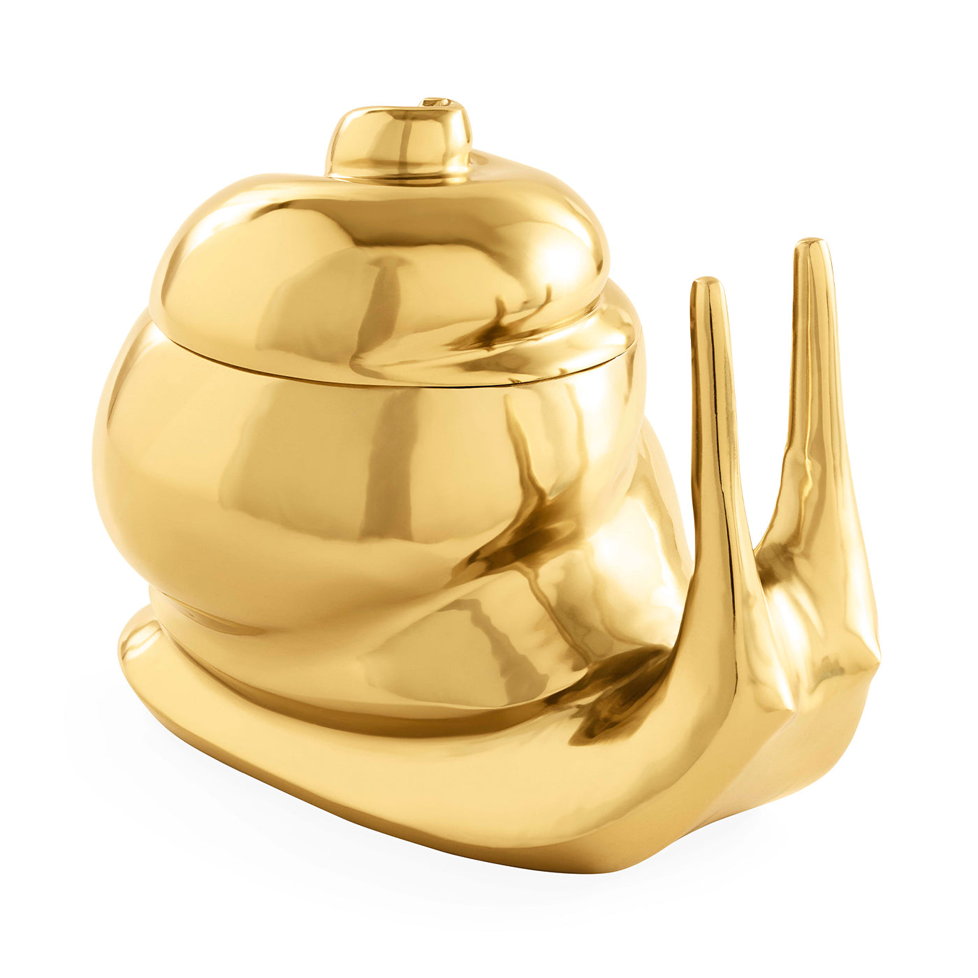 Brass Snail Ice Bucket