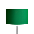 45cm drum lampshade in emerald dupion silk