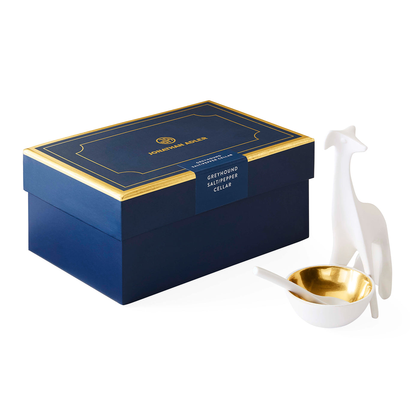 Greyhound Salt & Pepper Cellar