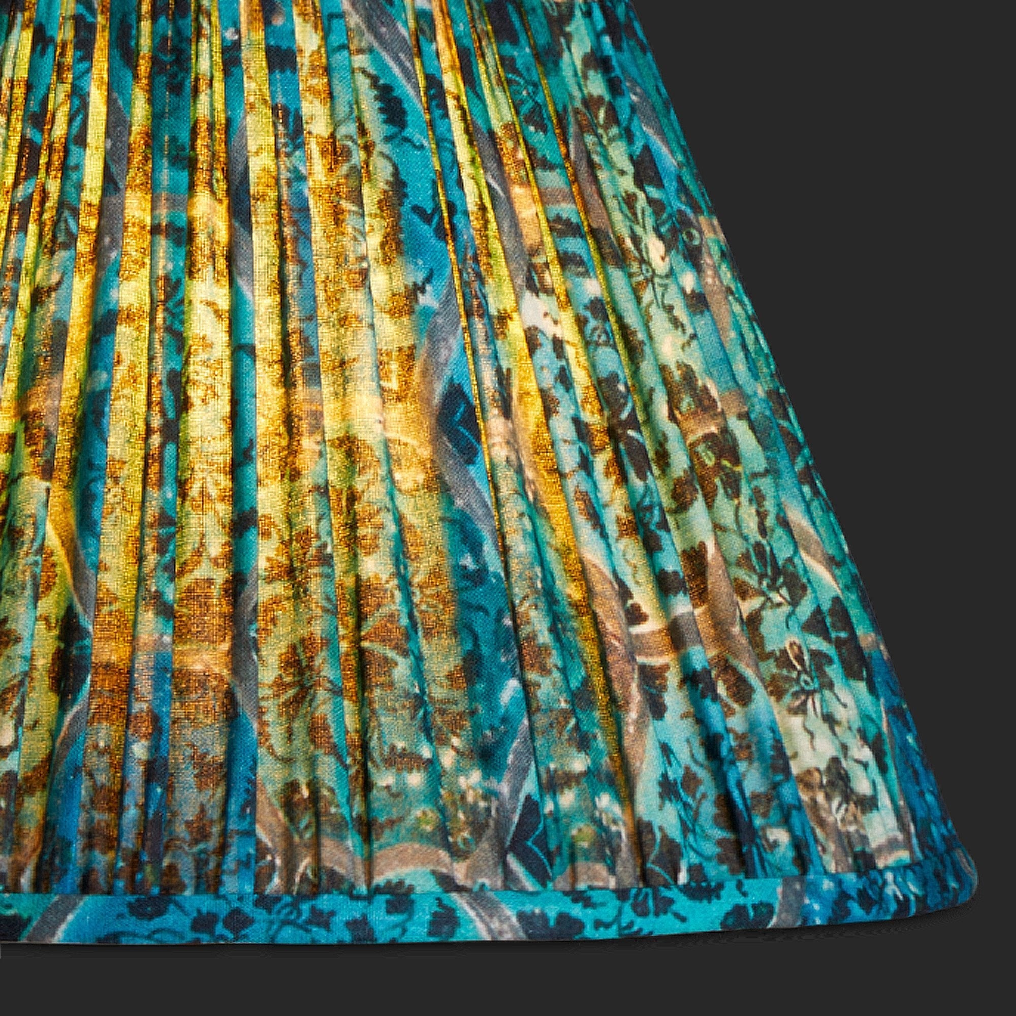 30cm empire shade in Selene printed cotton in aid of The Hands Up Foundation