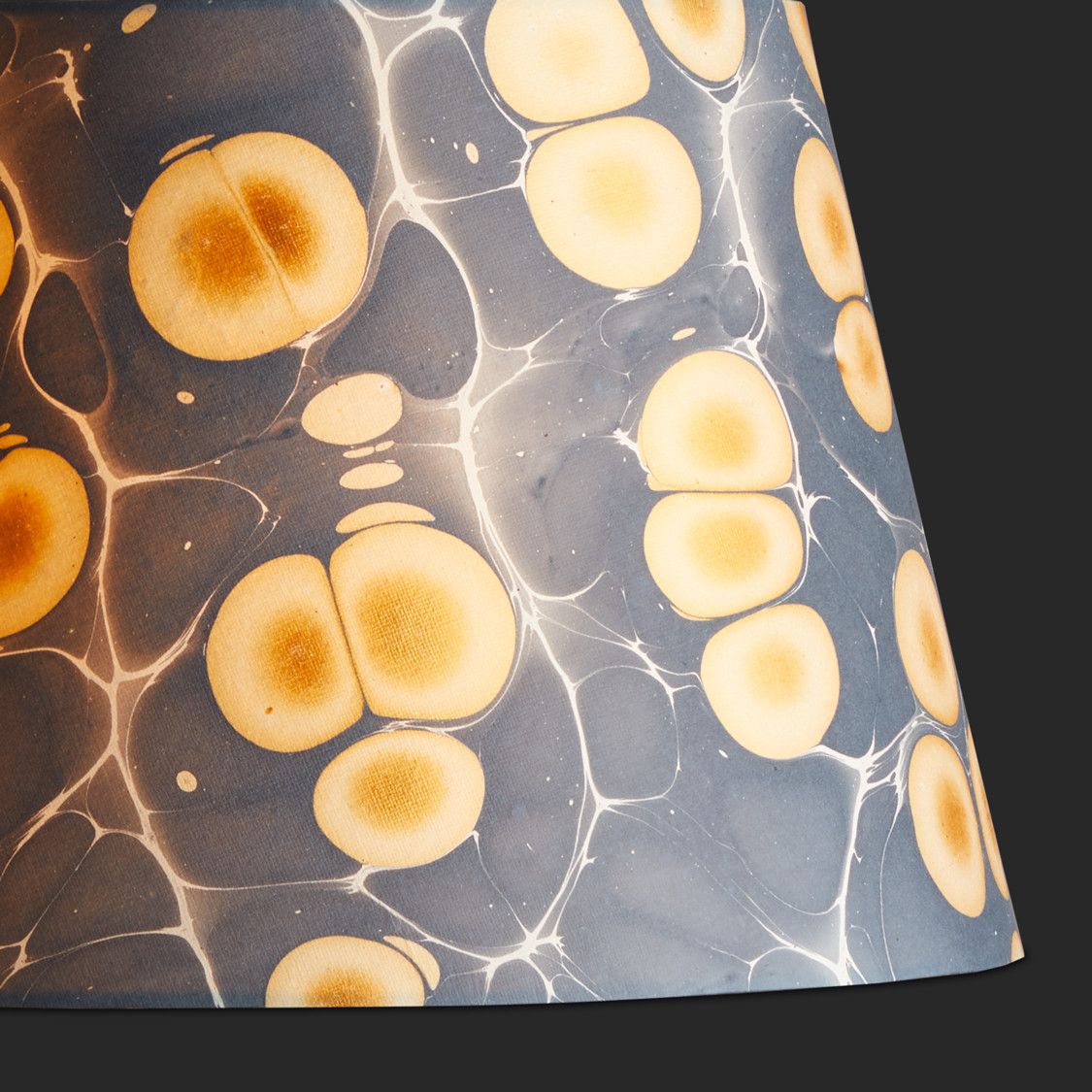 45cm straight empire hand marble paper shade in ombrone