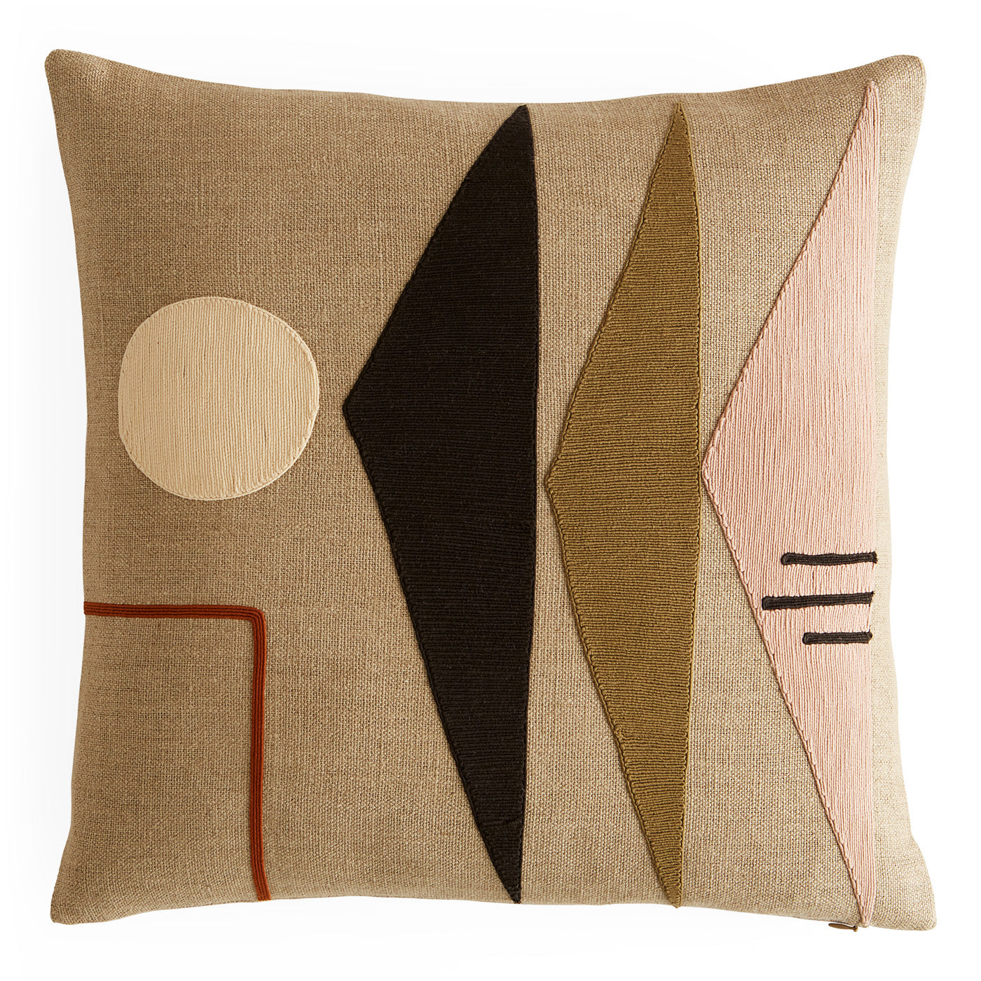 Monterey Triangles Cushion